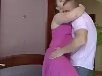 Bbw russian stepmom loves hard  anal creampie